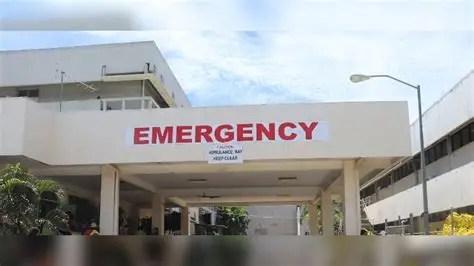 Port Moresby General Hospital entrance